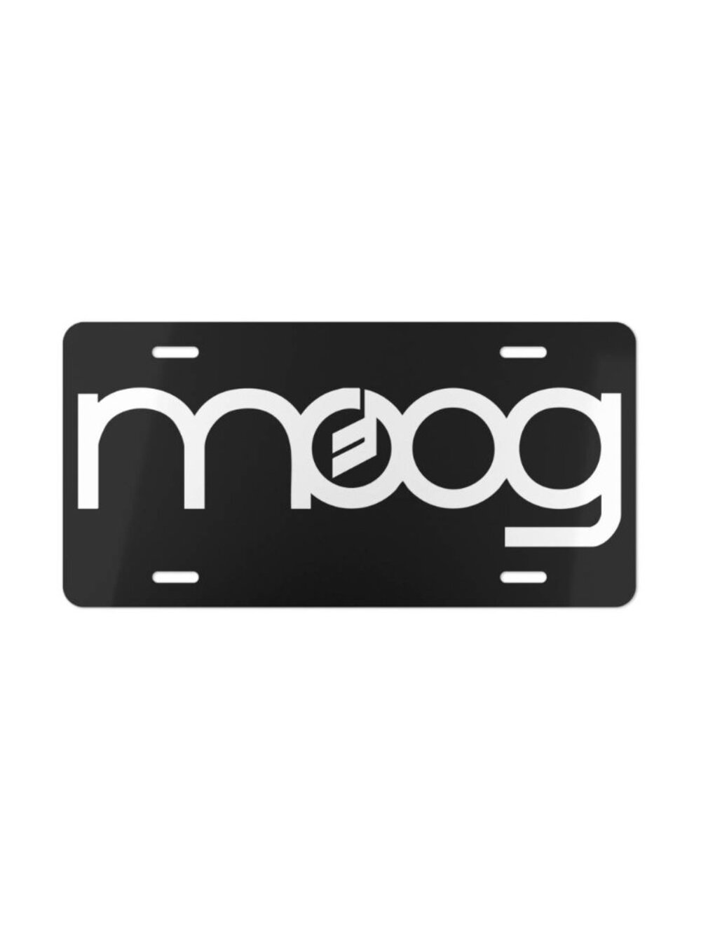MOOG Synthesizer Logo Vanity License Plate New EDM DJ Music Style Tag USA